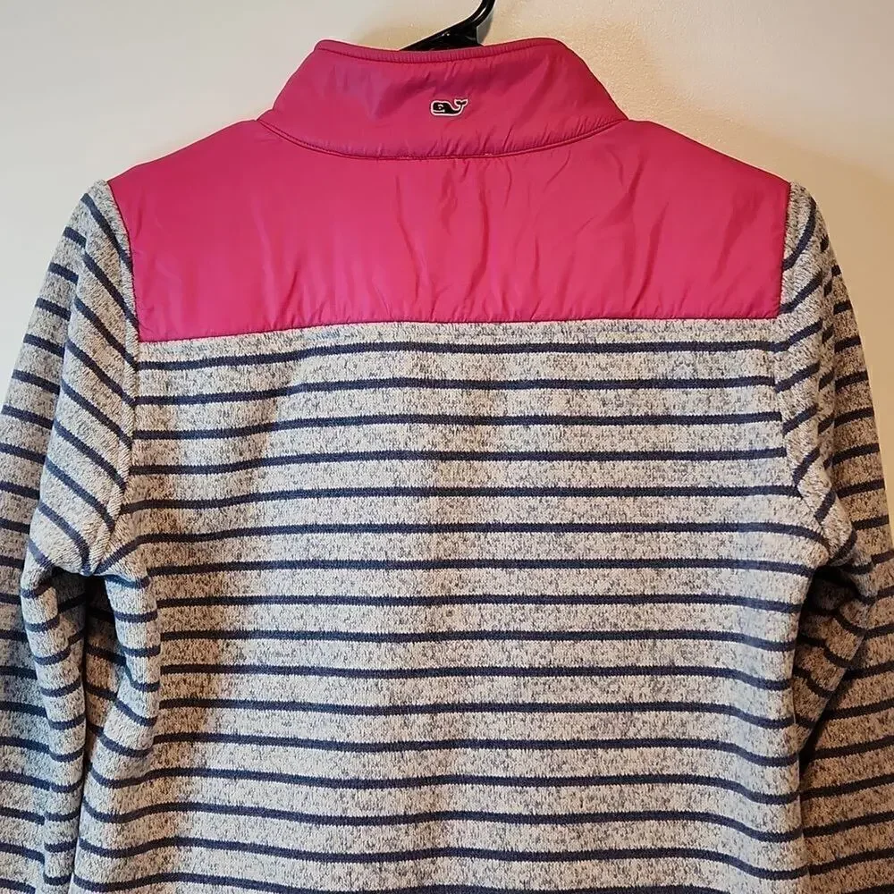 Vineyard Vines Women's 1/4 Zip Pullover Sweater Long Sleeve Size XS STYLE 2K0842 - Picture 13 of 14